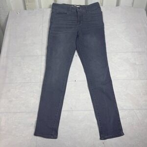 Levi's 311 Womens Skinny Shaping Jeans Dark Gray Denim Five-Pocket Size W29 L30